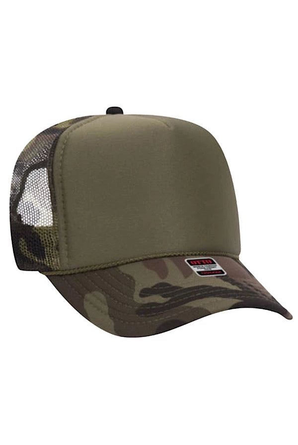 Buster Camo Style Trucker Hat - Be You Boutique